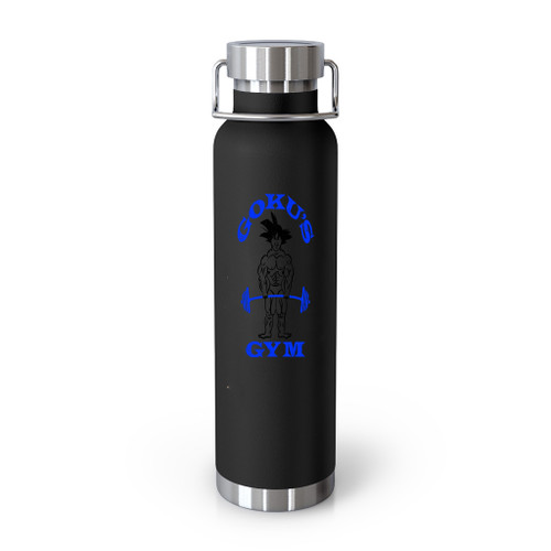 Gokus Gym For White Back Tumblr Bottle