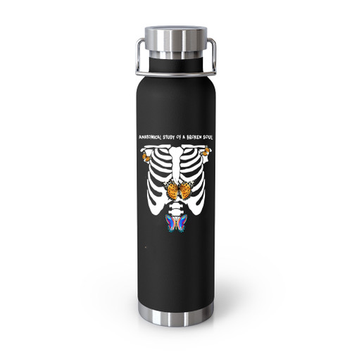 Halsey Without Me Skelleton Butterfly Tumblr Bottle