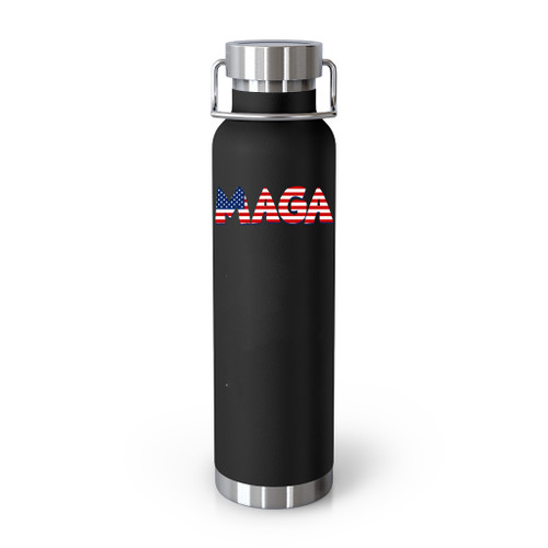 Maga Pro Donald Trump 2020 American Flag Tumblr Bottle