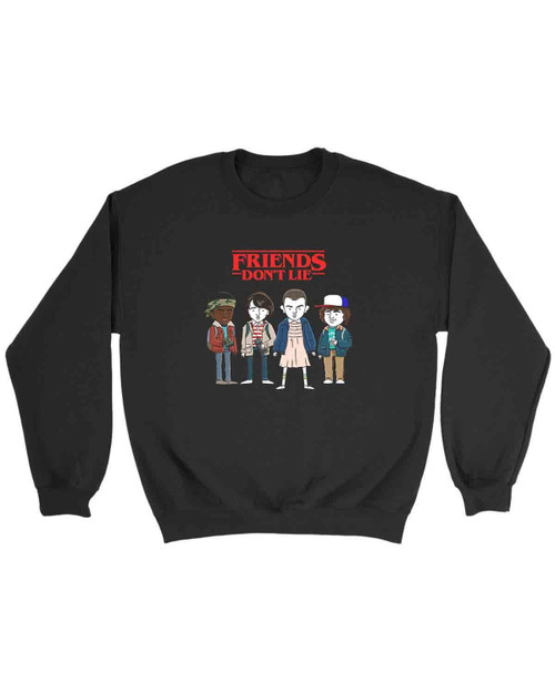 Stranger Things Friens Dont Lie Sweatshirt