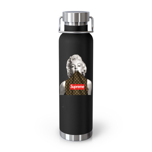 Marylin Monroe Supreme Brown Design Tumblr Bottle