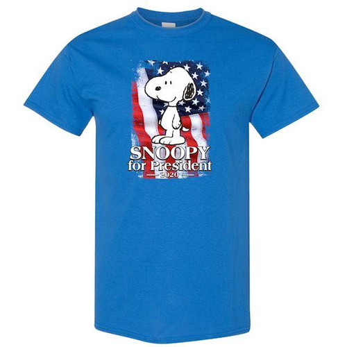 Snoopy For President Man's T-Shirt Tee