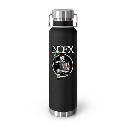 Nofx Old Skull Punk Rock Metal Band Tumblr Bottle