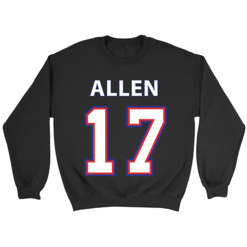 Josh Allen Jersey Sweatshirt