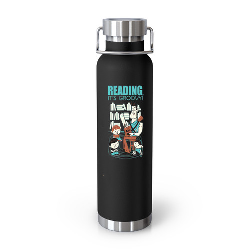 Reading Is Groovy Tumblr Bottle
