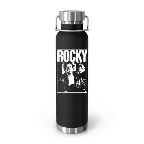 Rocky Balboa Sitting Silhouette Tumblr Bottle Rocky Balboa Sitting Silhouette Tumblr Bottle