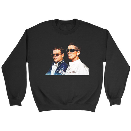 Le Mans 66 Matt Damon And Christian Bale Sweatshirt Le Mans 66 Matt Damon And Christian Bale Sweatshirt