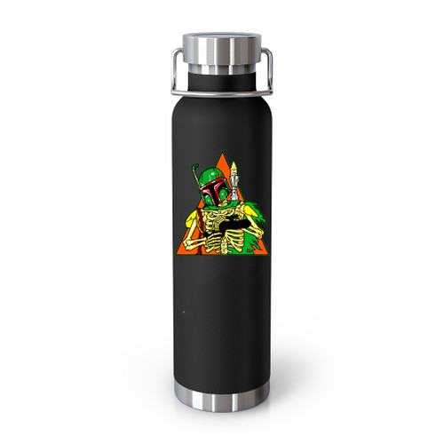 Star Wars Halloween Boba Fett Skeleton Tumblr Bottle