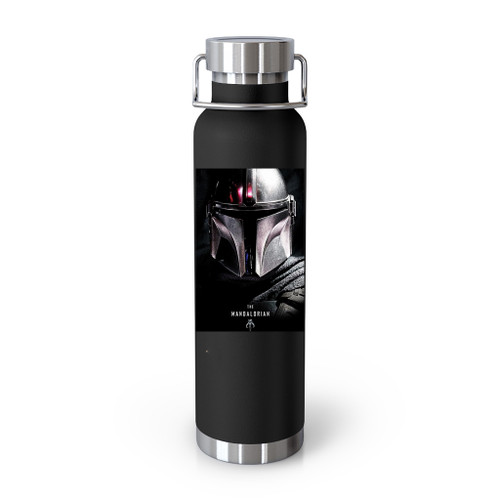 Star Wars The Mandalorian Dark Portrait Tumblr Bottle