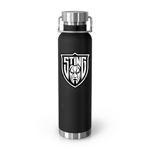 Sting Wwe Wcw Shield Logo Tumblr Bottle