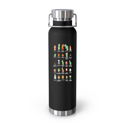 Super Mario Pixel Cast Tumblr Bottle