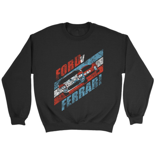 Ford V Ferrari Grunge Cars Sweatshirt