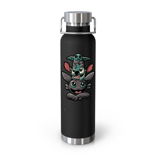 Toothless Stitch Baby Yoda The Cuteness Tower Tumblr Bottle