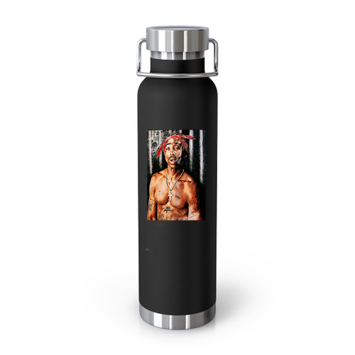 Tupac Shakur 2Pac Smoking Cool Tumblr Bottle