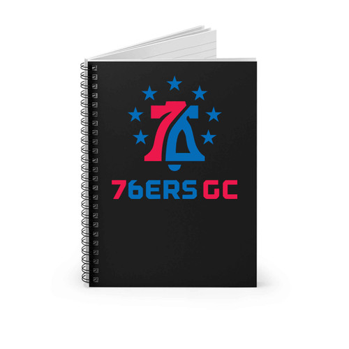 76Ers Gc Spiral Notebook