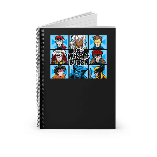 90S Mutant Bunch Spiral Notebook