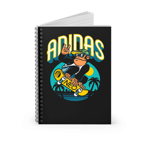 Adidas Monkey Neo Spiral Notebook