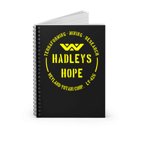 Alien Hadley Hope Lv Four Two Six Spiral Notebook