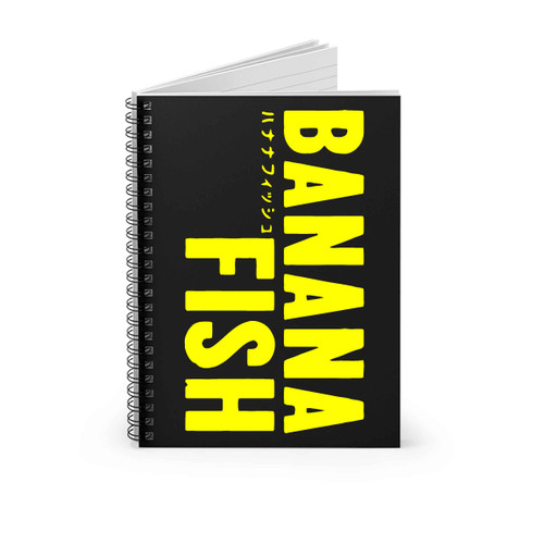 Anime Banana Fish Cosplay Spiral Notebook
