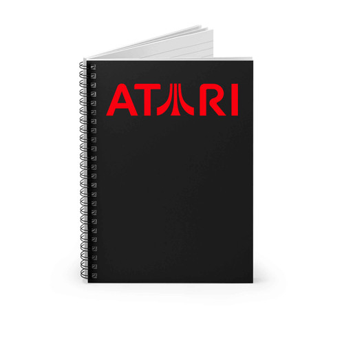 Atari Retro Gaming Logo Spiral Notebook