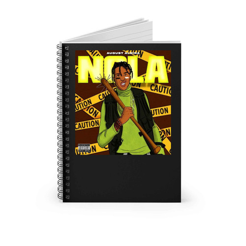 August Alsina Nola Spiral Notebook