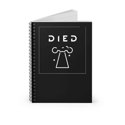 Avicii Died Spiral Notebook