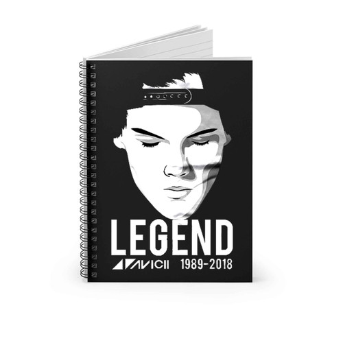 Avicii Legend Spiral Notebook