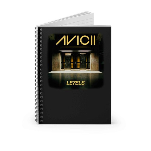Avicii Levels Music Spiral Notebook