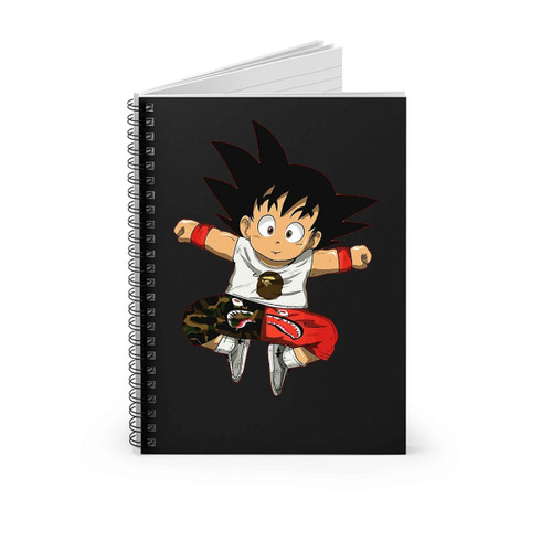 Bape Son Goku Spiral Notebook