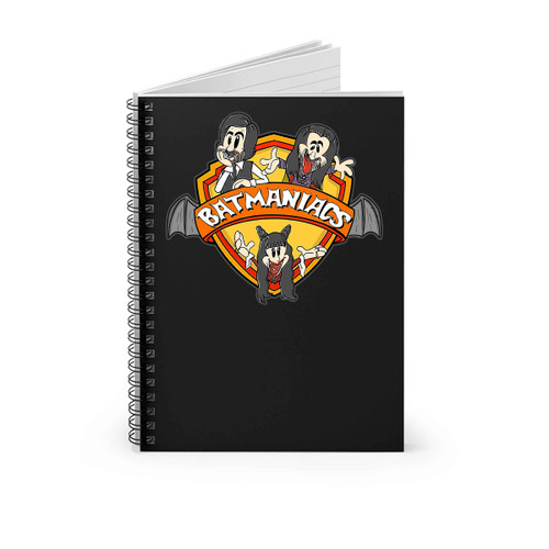 Batmaniacs Batman Maniacs Spiral Notebook