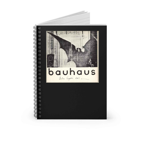 Bauhaus Bela Spiral Notebook