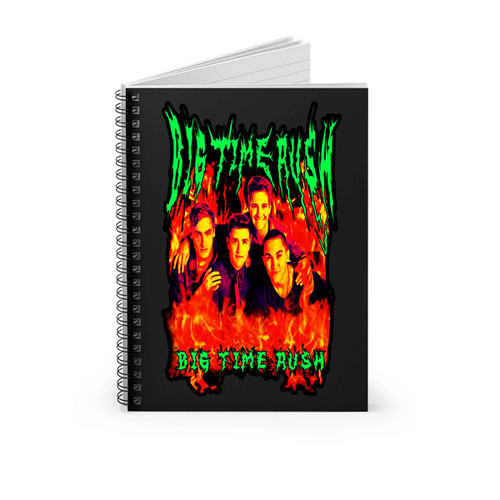 Big Time Rush Heavy Metal Btr Concert Spiral Notebook