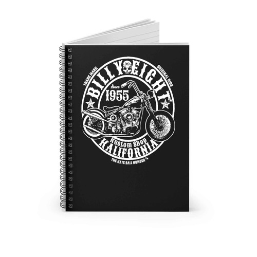 Billy Eight Bootleg Spiral Notebook Billy Eight Bootleg Spiral Notebook
