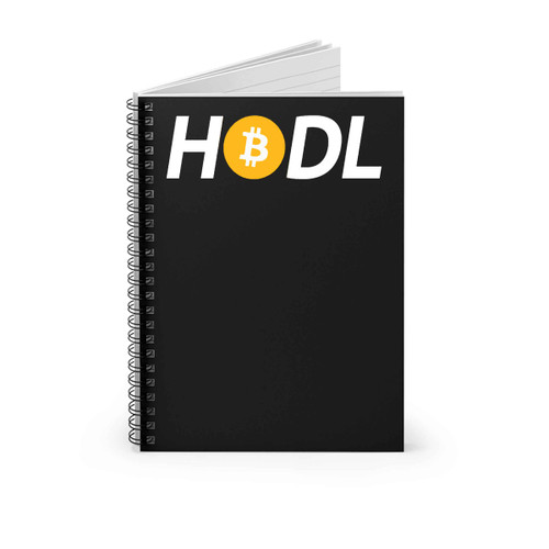 Bitcoin Hodl Crypto Currency Satoshi Trading Lambo Moon Btc Spiral Notebook