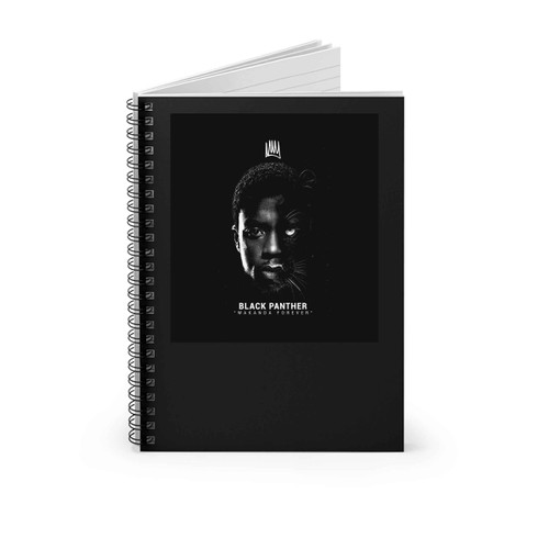 Black Panther Wakanda Forever Spiral Notebook