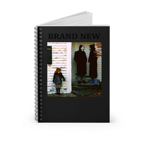 Brand New Brand New The Devil And God Are Raging Inside White Spiral Notebook