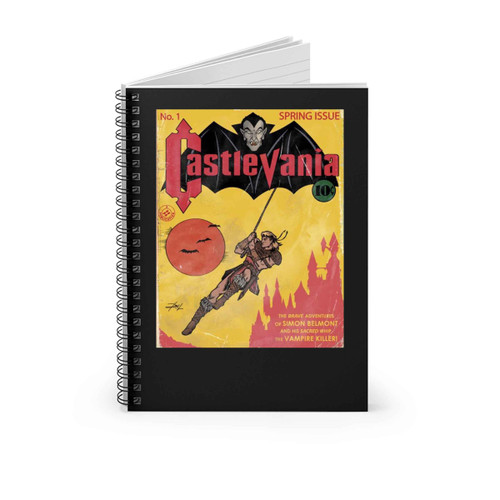 Castle Vania Dc Comic Spiral Notebook