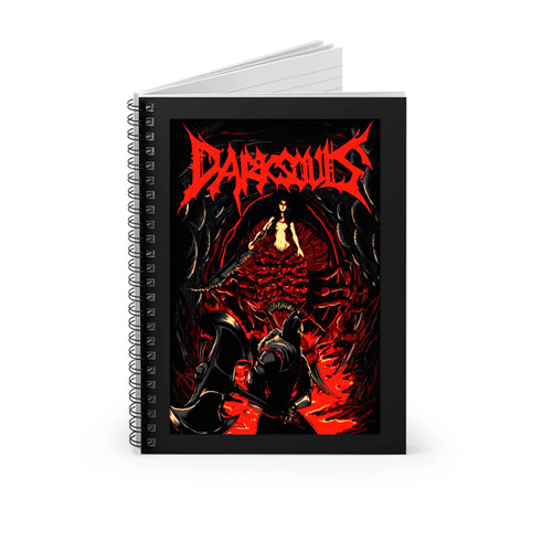 Chaos Witch Dark Souls Metal Band Poster Spiral Notebook