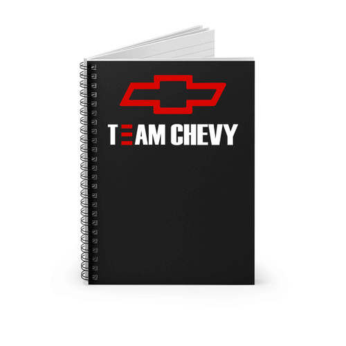 Chevrolet Team Chevy Logo Spiral Notebook