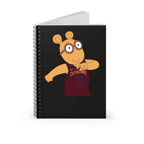 Childhood King James Cavs Spiral Notebook