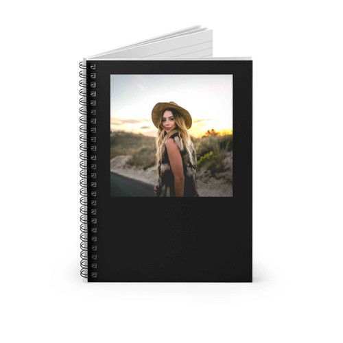 Country Singer Kylie Rae Harris Spiral Notebook