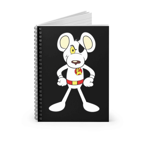 Danger Mouse Penfold British Tv Series Cartoon Film Spiral Notebook