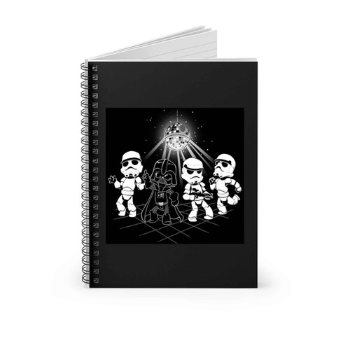 Dark Side Disco Spiral Notebook
