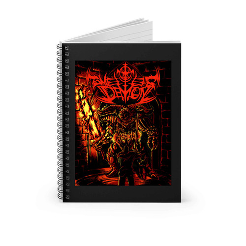 Dark Souls Metal Band Tee The Smeltening Spiral Notebook