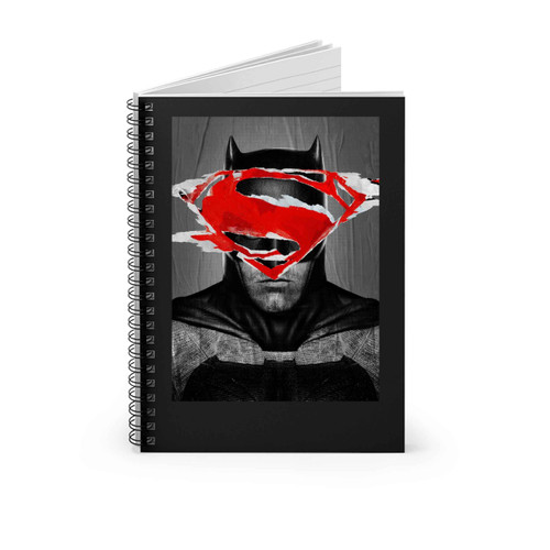 Dc Comics Batman Vs Superman Poster Spiral Notebook