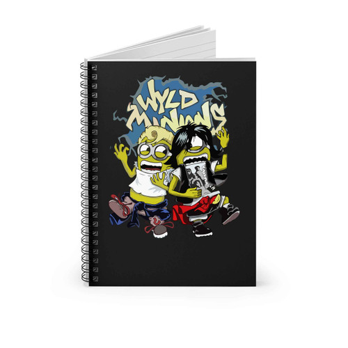 Despicable Adventure Wyld Minions Bill And Ted Spiral Notebook