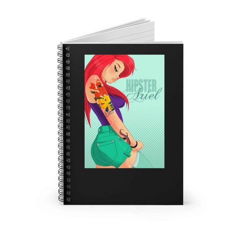 Disney Princess Ariel Hipster The Little Mermaid Spiral Notebook