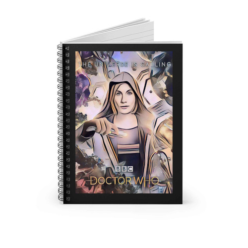 Doctor Who Poster Fan Art Spiral Notebook