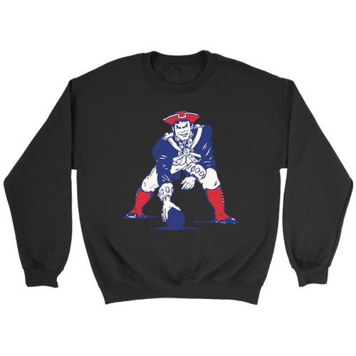 New England Ne Patriots Retro Logo Sweatshirt