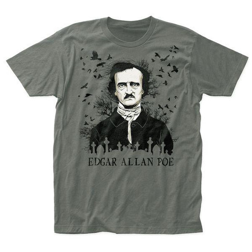 Edgar Allan Poe Ravens Man's T-Shirt Tee